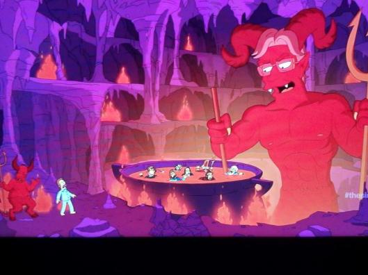 Richard Dawkins in The Simpsons